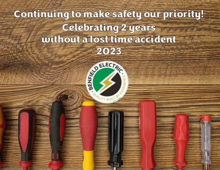 2023 Celebrating 2 years of no lost time accidents